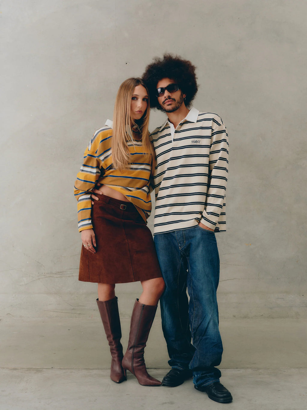 Cruz Rugby Polo Mustard