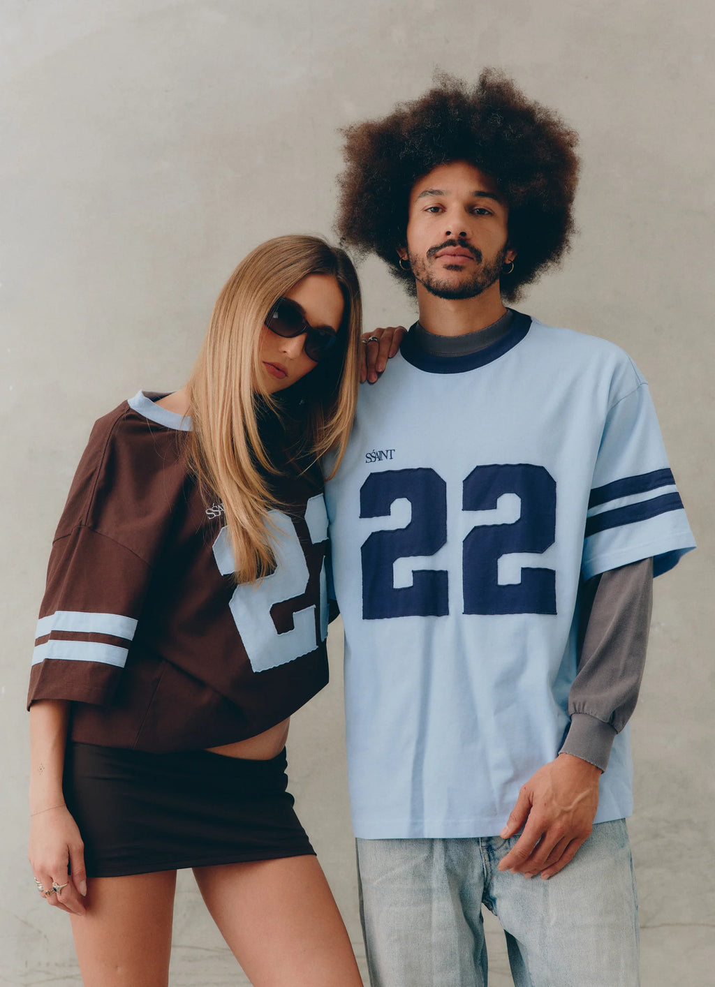 22 Motion Tee Powder Blue