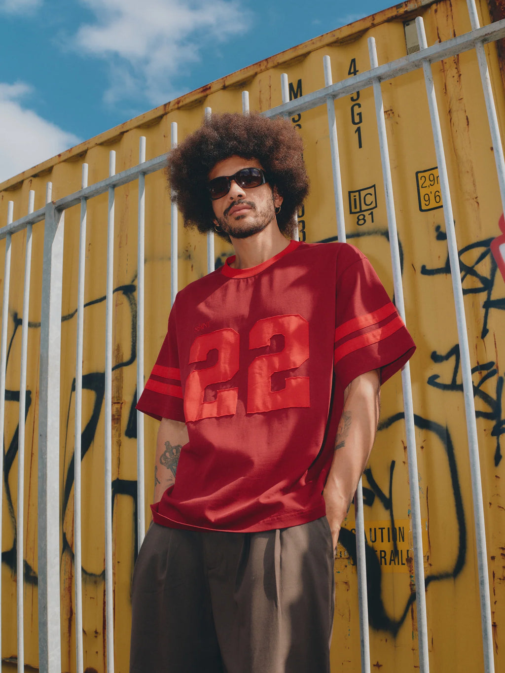 22 Motion Tee Red