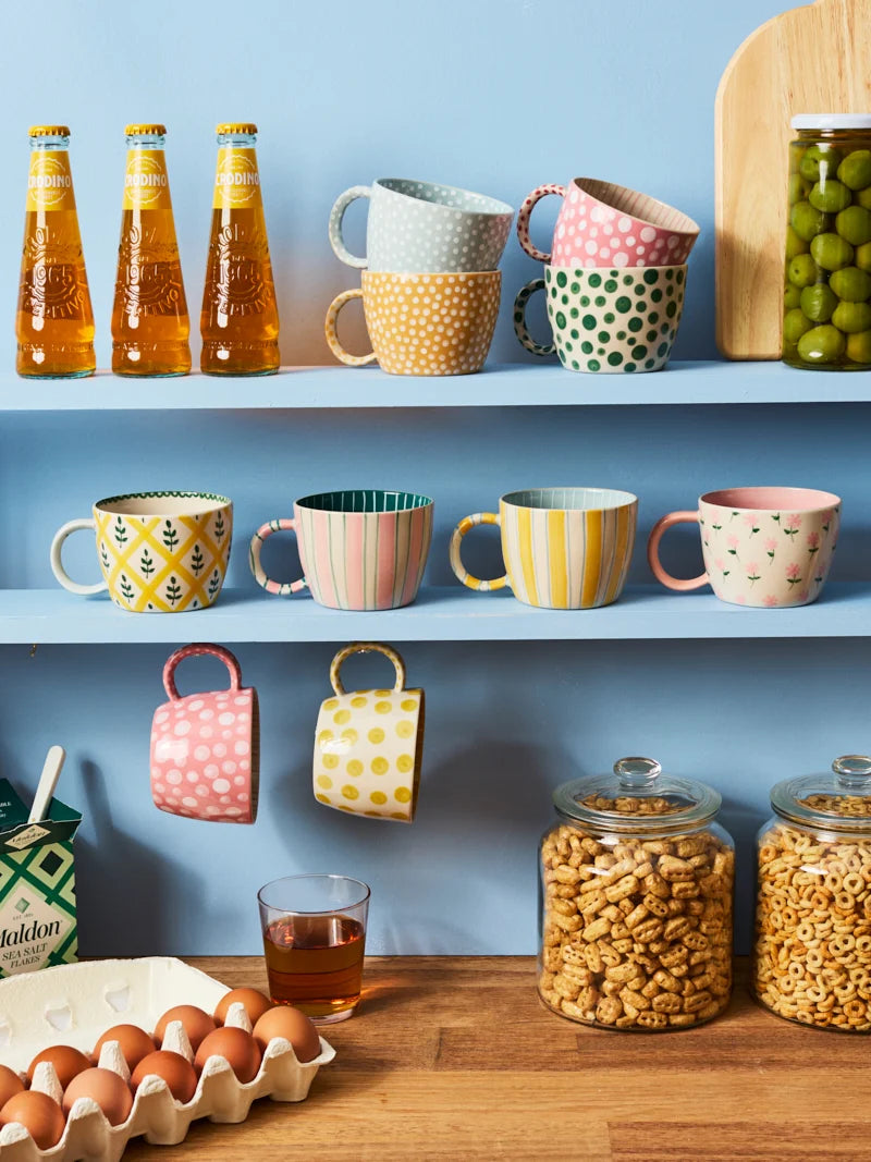 Chino Mug Ticking Yellow