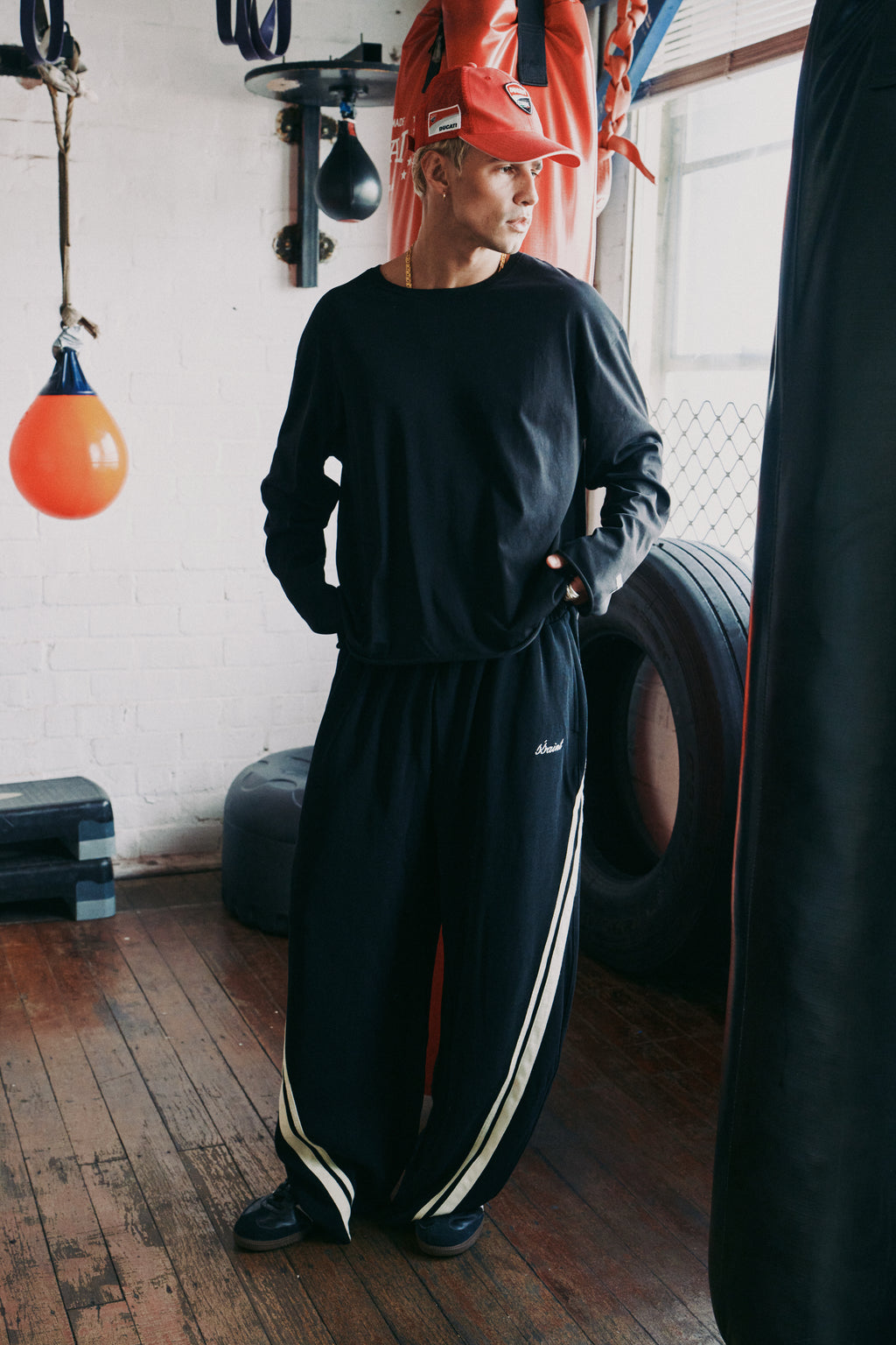 The Victory LS Tee Black