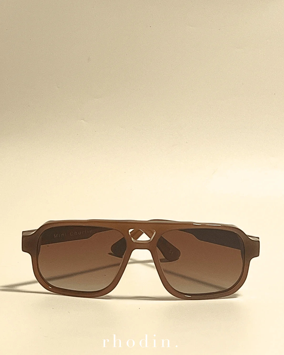 Mini Charlie Caramel Sunglasses