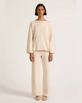 Lilou Knit Pant Bone