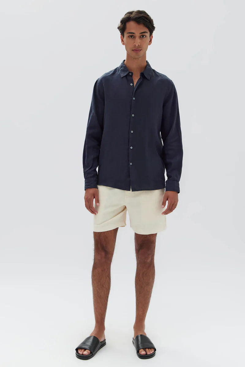 Mens Kendall Navy LS Shirt