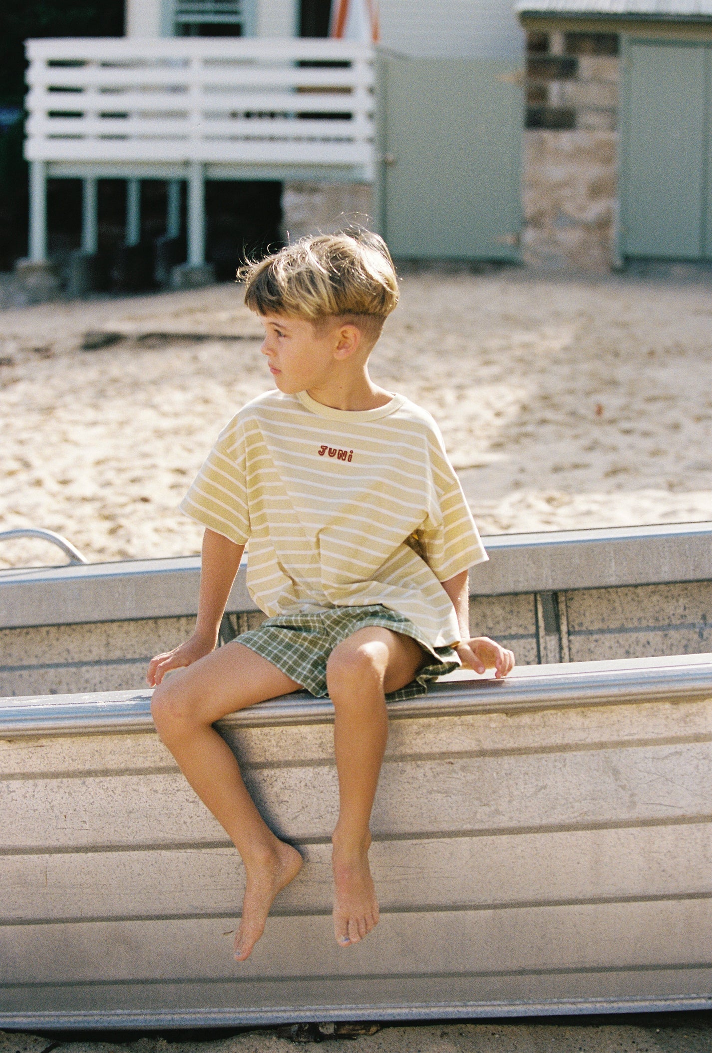 Zion Tee Butter Stripe