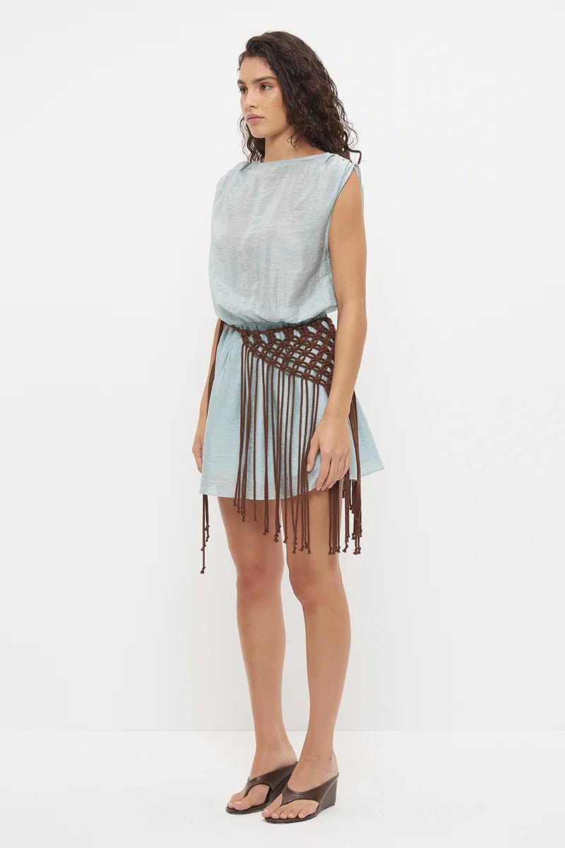 Illume Mini Dress Freshwater Blue