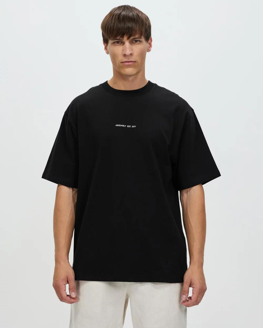 Mens Established Tee Black