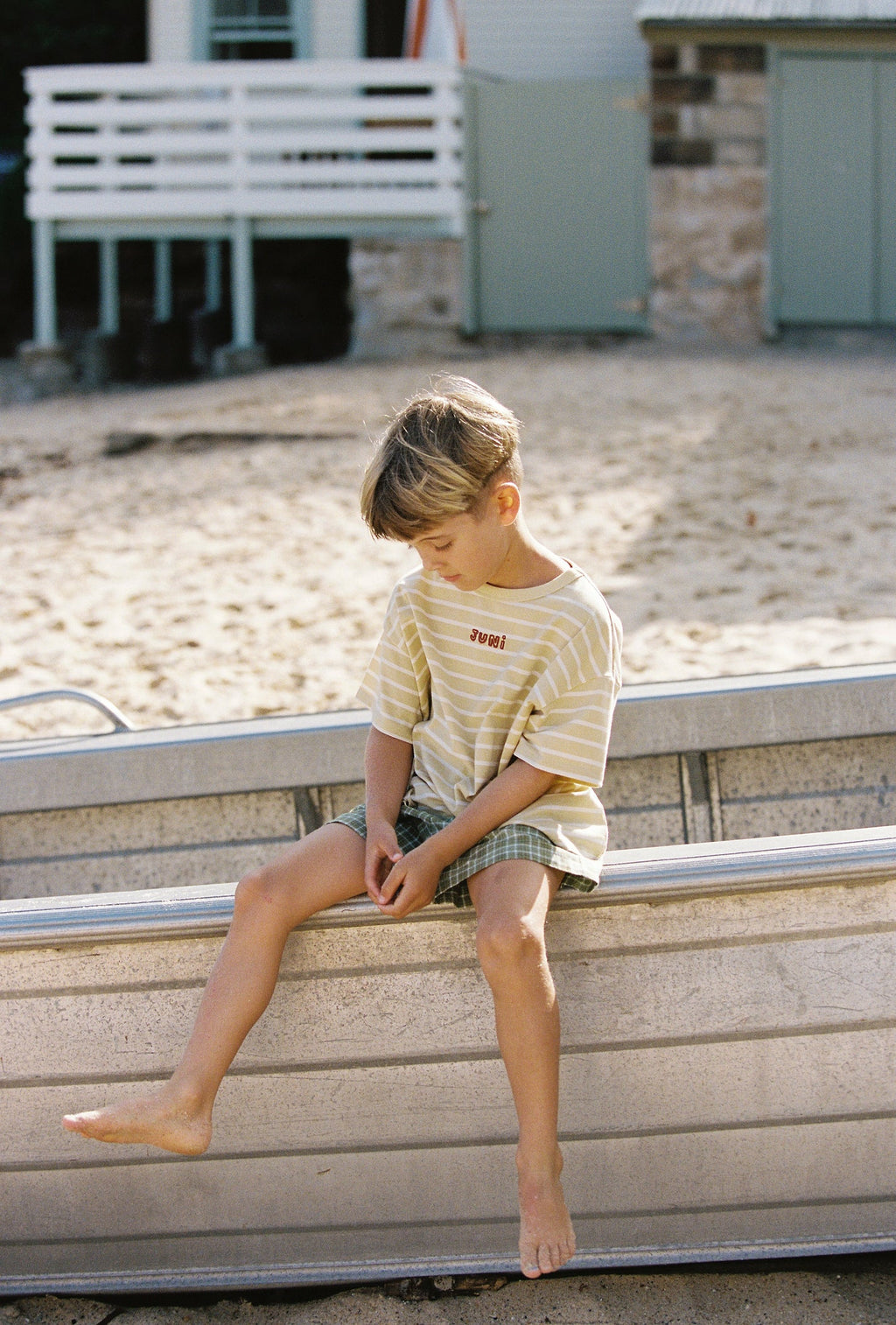 Zion Tee Butter Stripe