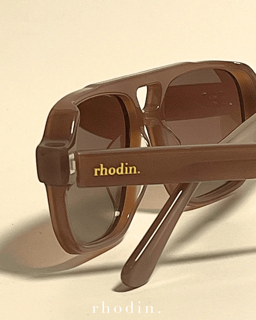 Mini Charlie Caramel Sunglasses