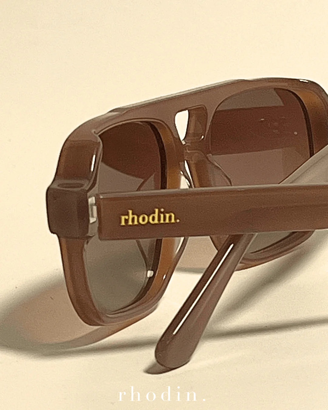 Mini Charlie Caramel Sunglasses