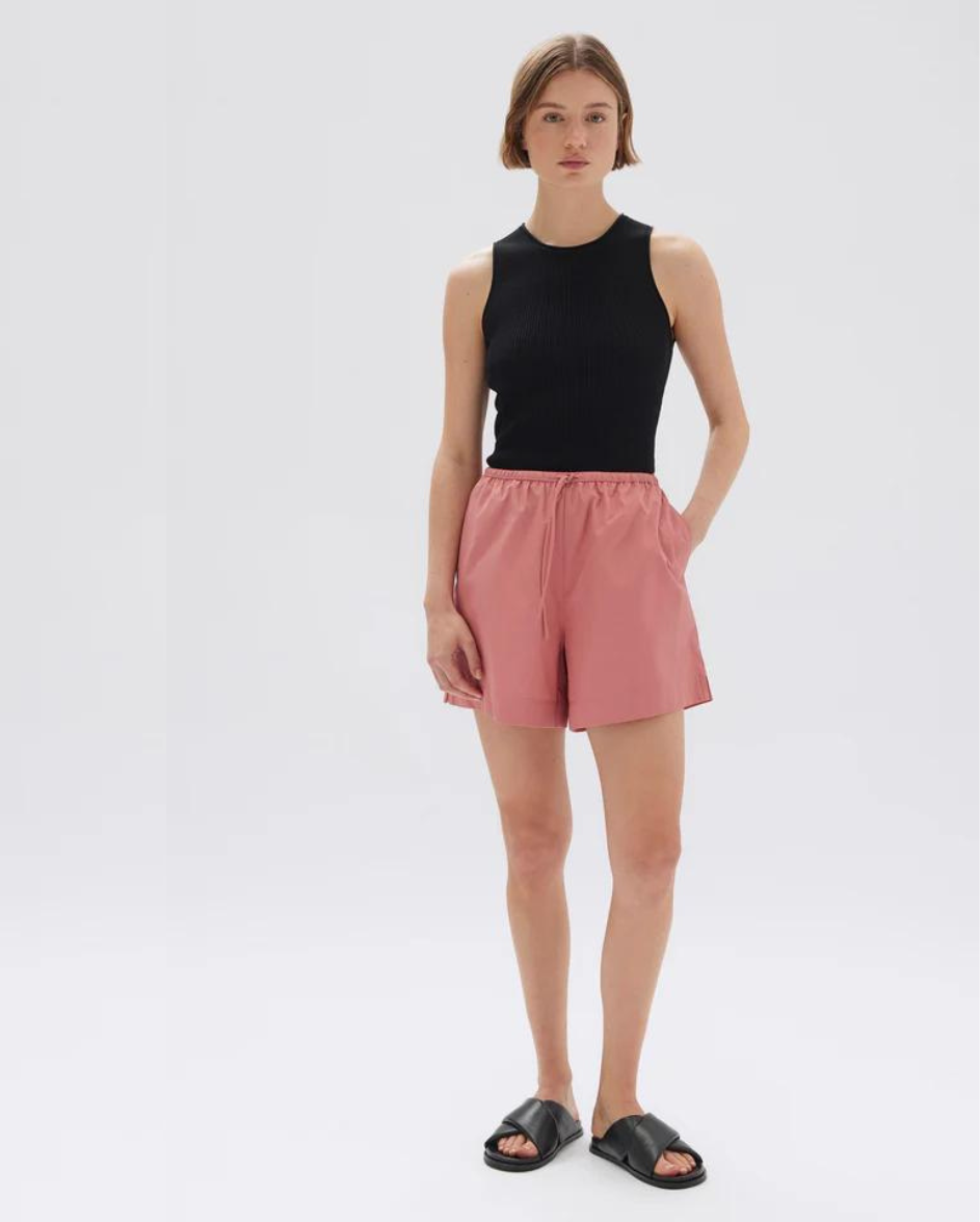 Philipa Poplin Short Lotus