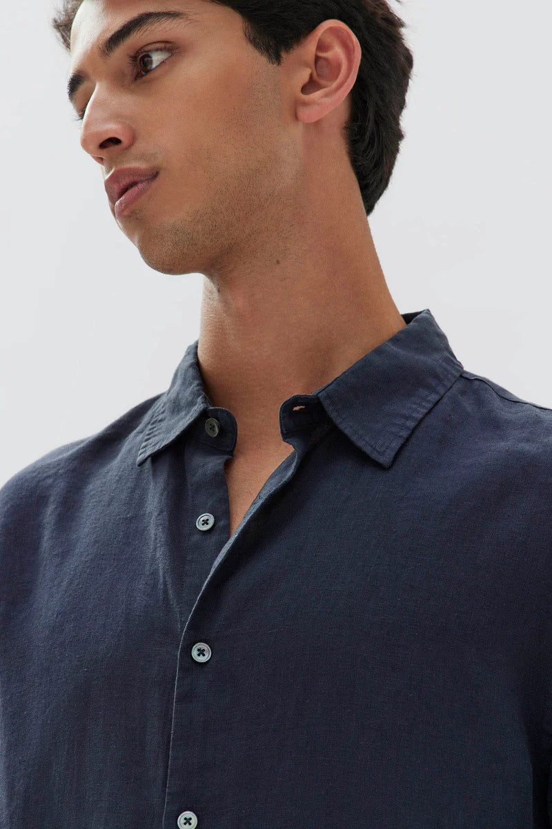 Mens Kendall Navy LS Shirt