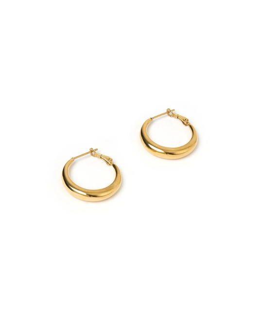 Riley Gold Hoop Small