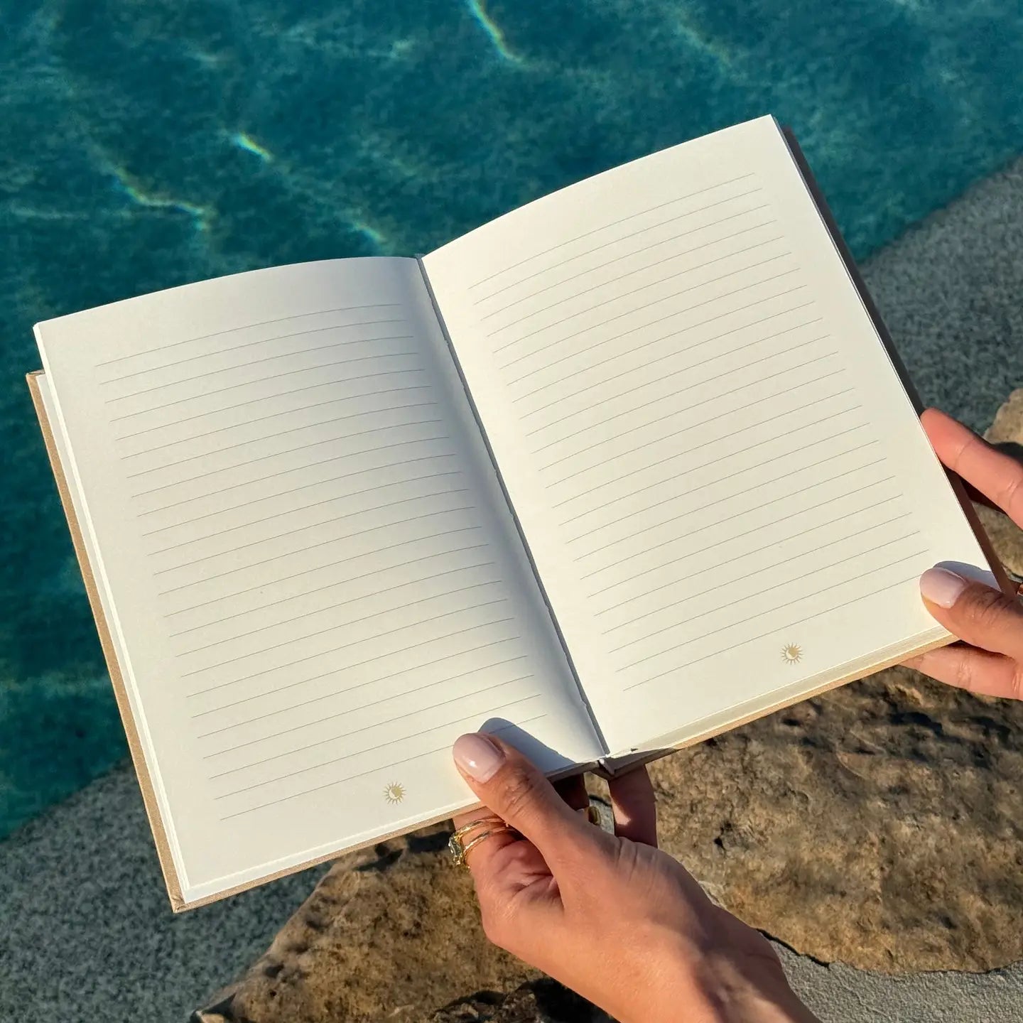 Beige Lined Journal