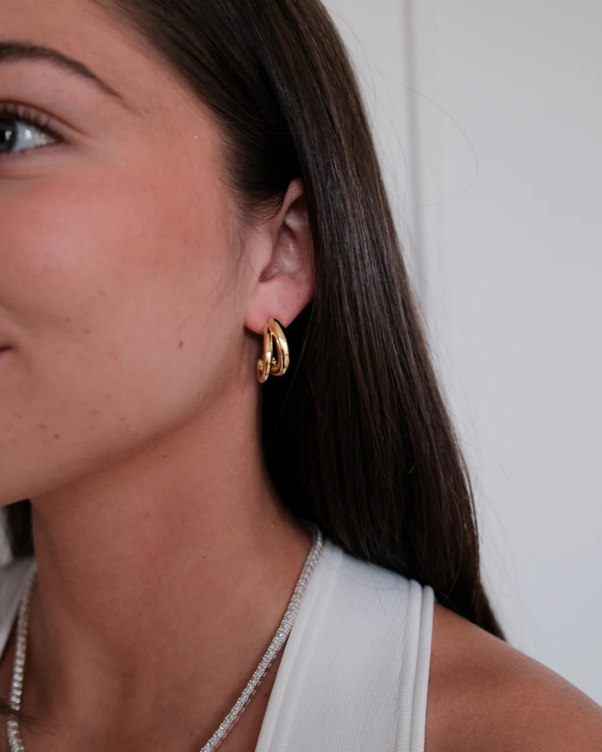 Aria Hoop Gold