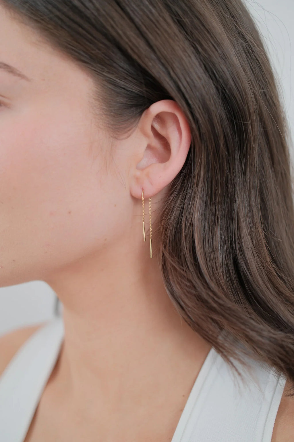 Ivy Thread Earring Gold