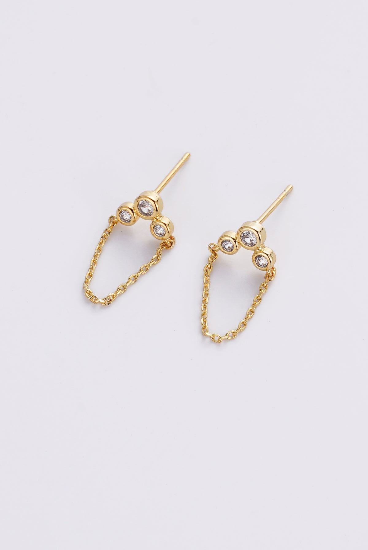 Tia Stud Gold