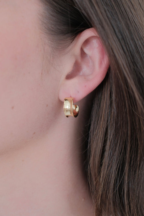 Nina Hoop Gold