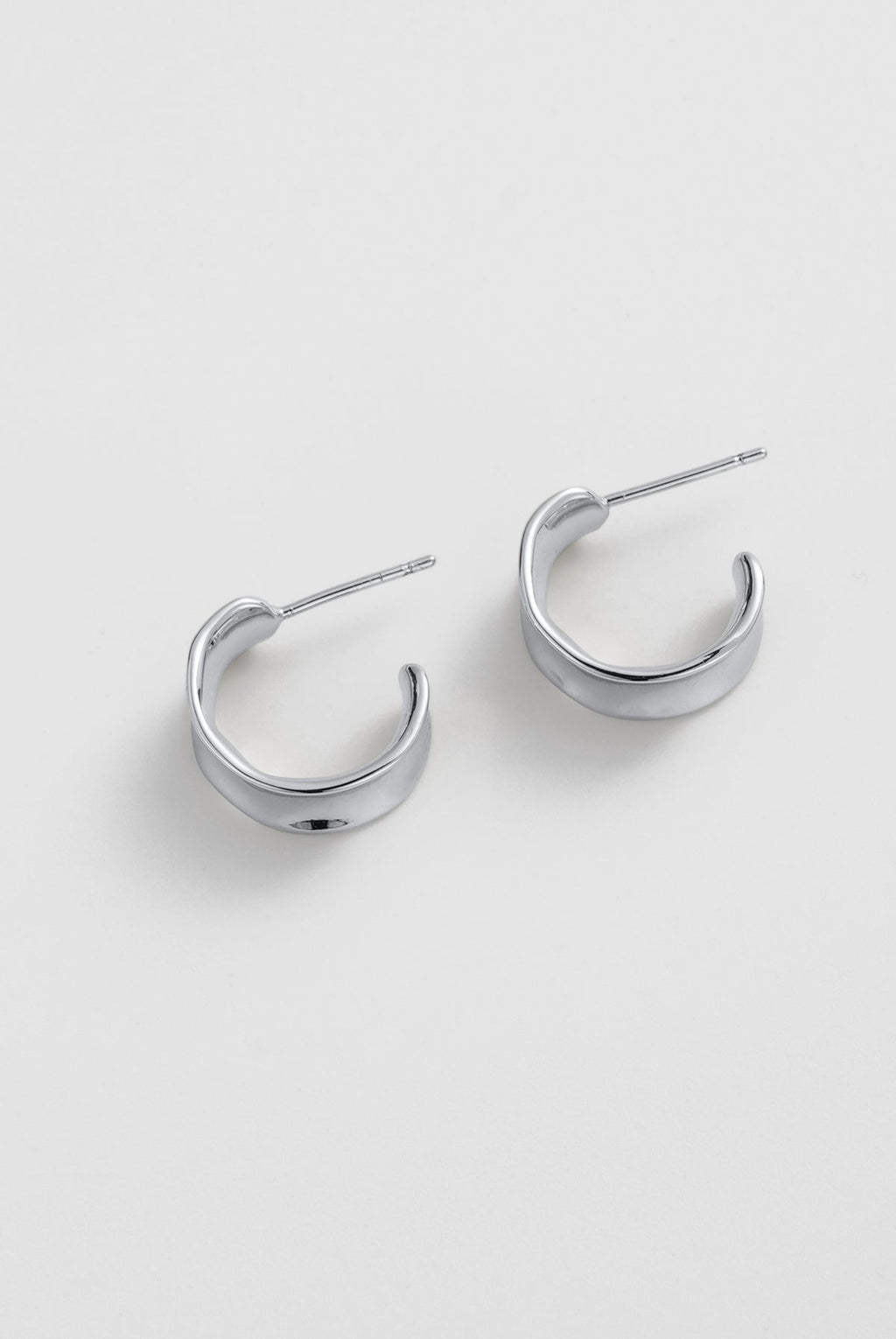 Nina Hoop Silver