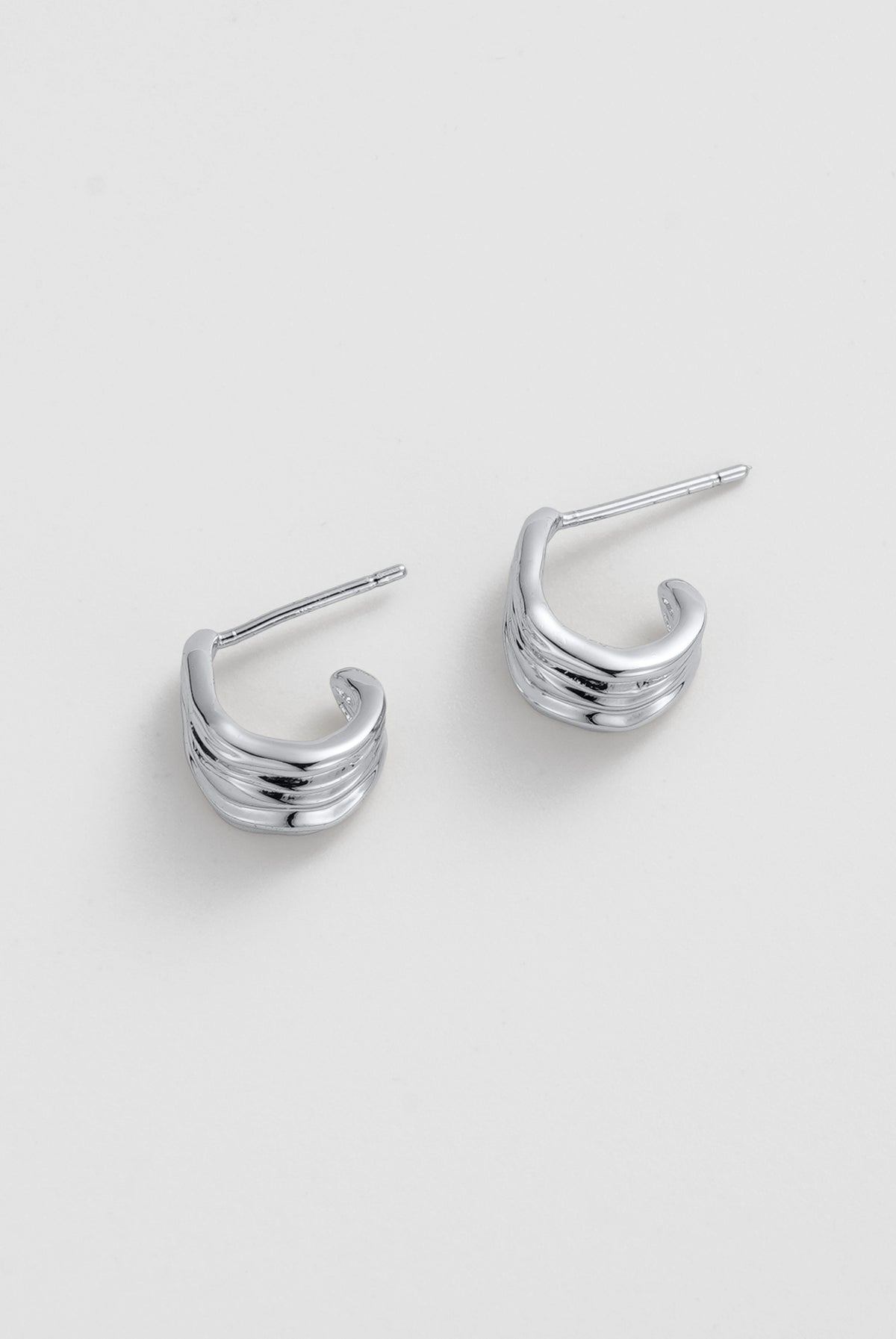 Lexi Hoop Silver Small