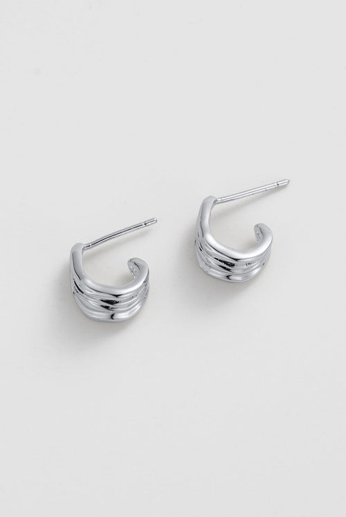 Lexi Hoop Silver Small