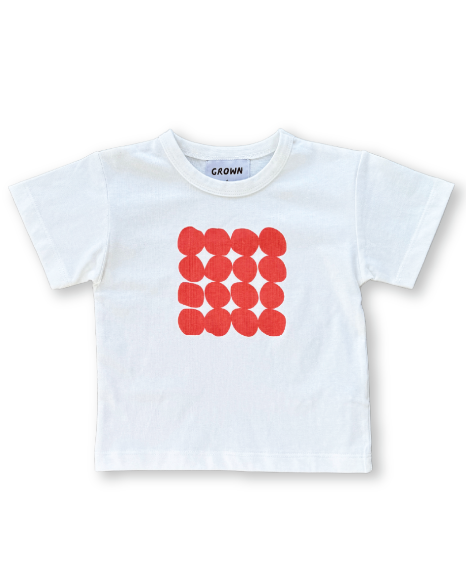 Organic Pebble Tee Tomato