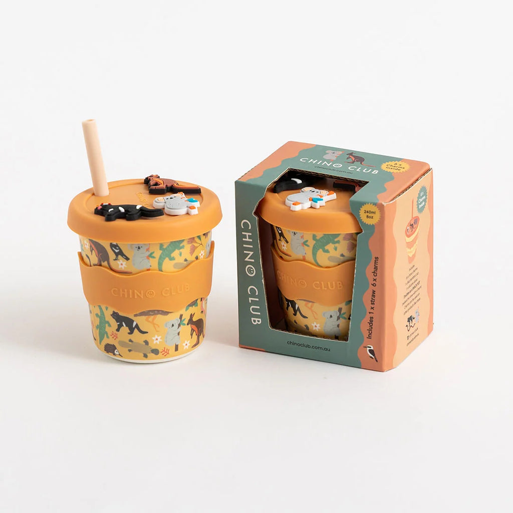 Aussie Animals Chino Charm Cup 8oz