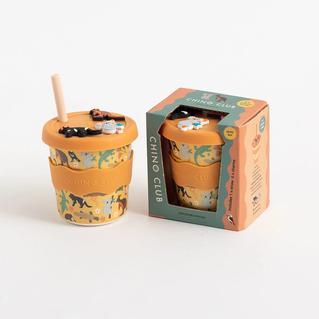 Aussie Animals Chino Charm Cup 8oz