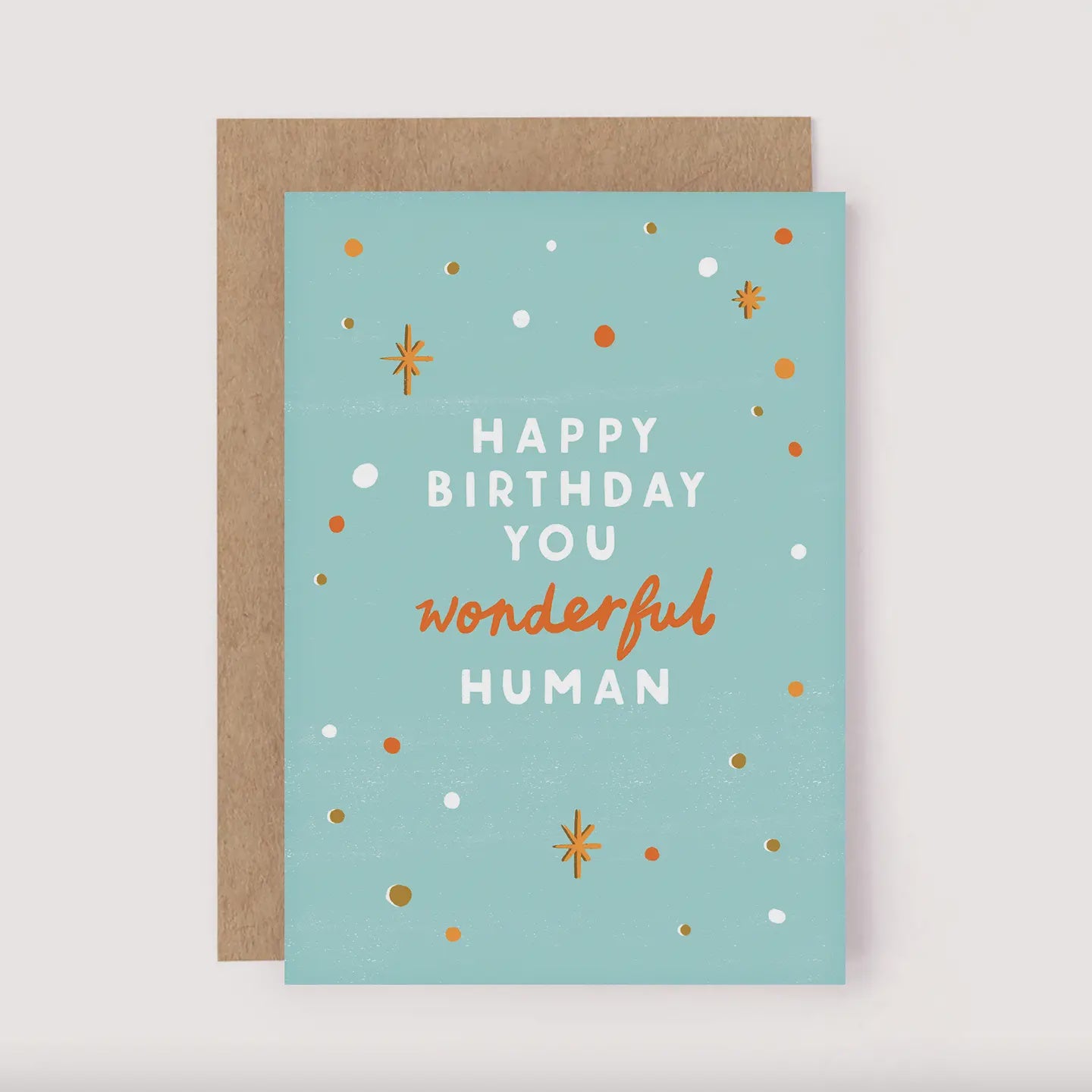 Wonderful Human BDay Card