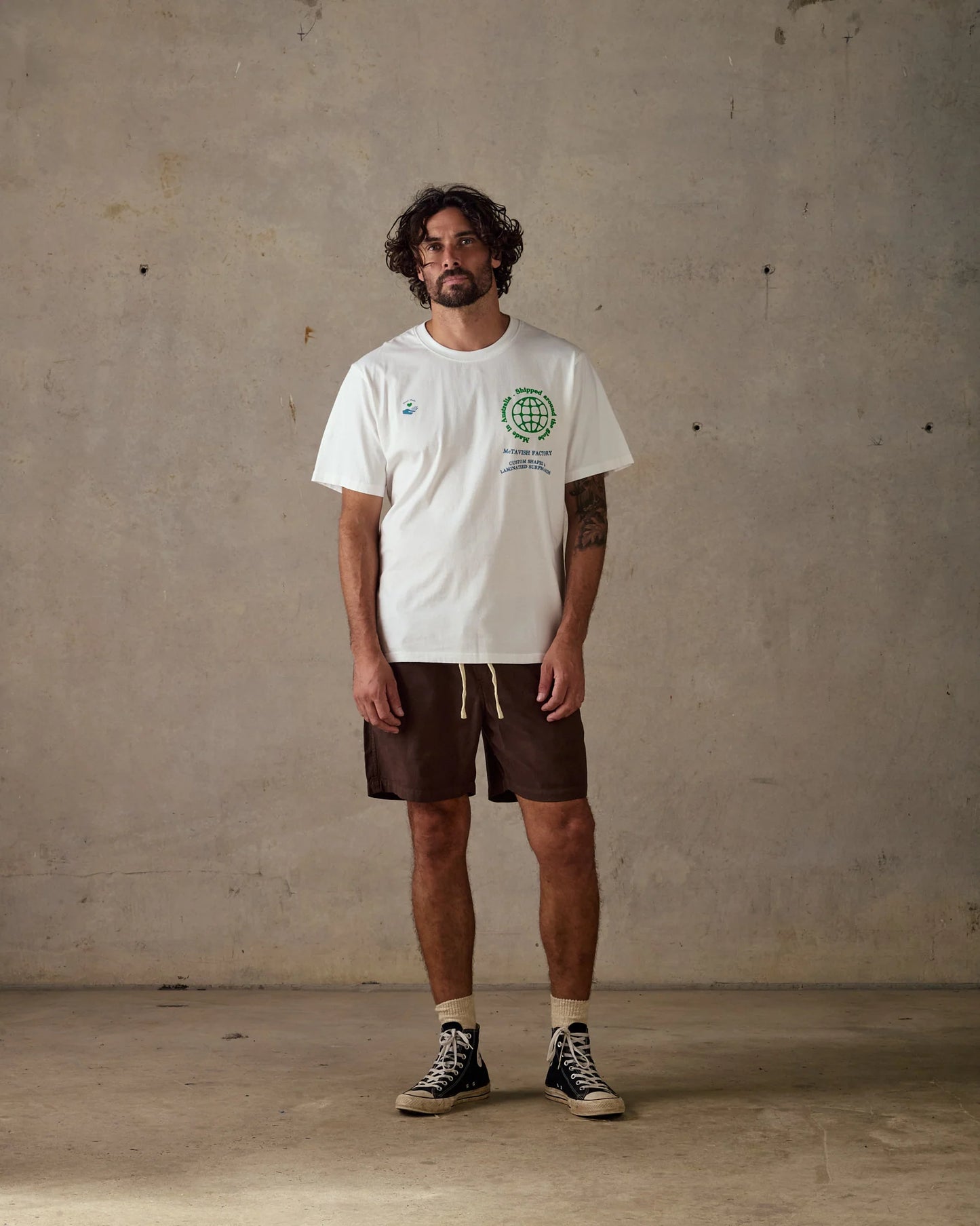 Global Tee White