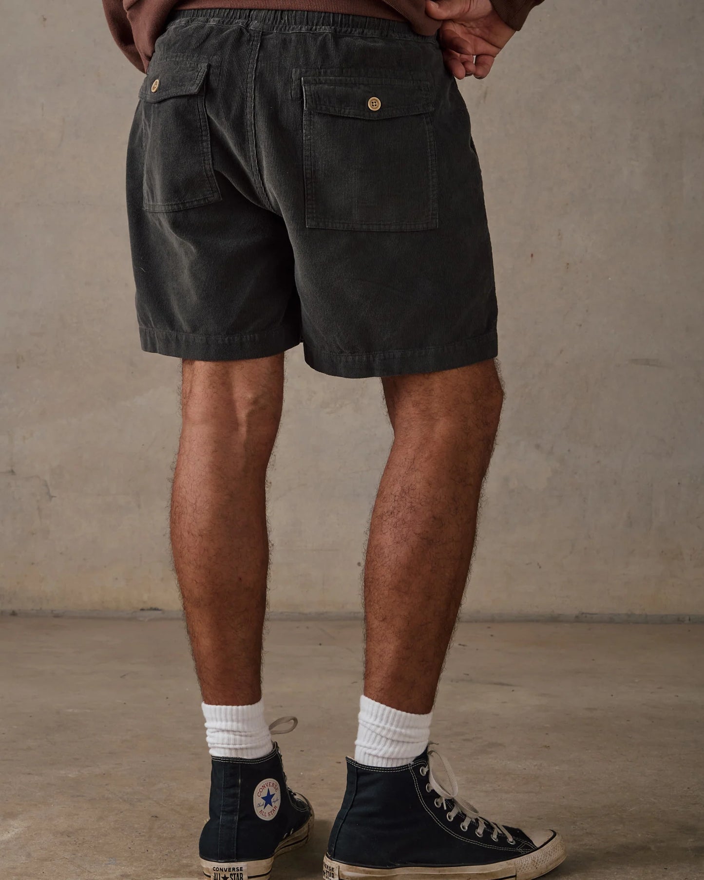 Cord Shorts Slate