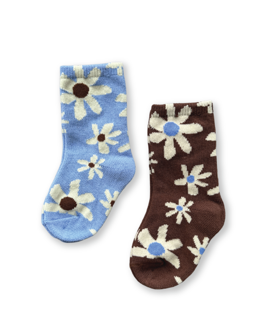Wild Flower 2pack Socks