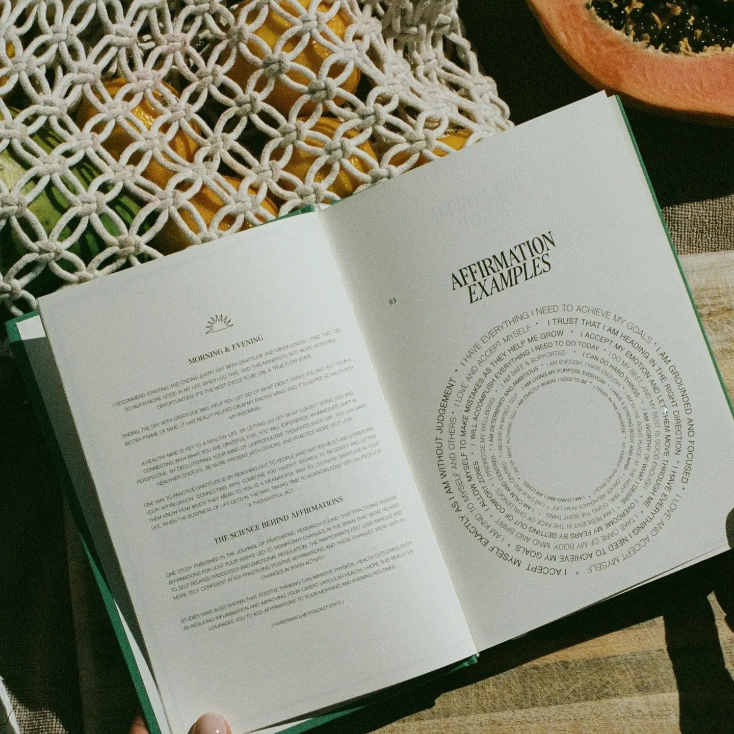 Matcha Gratitude Journal