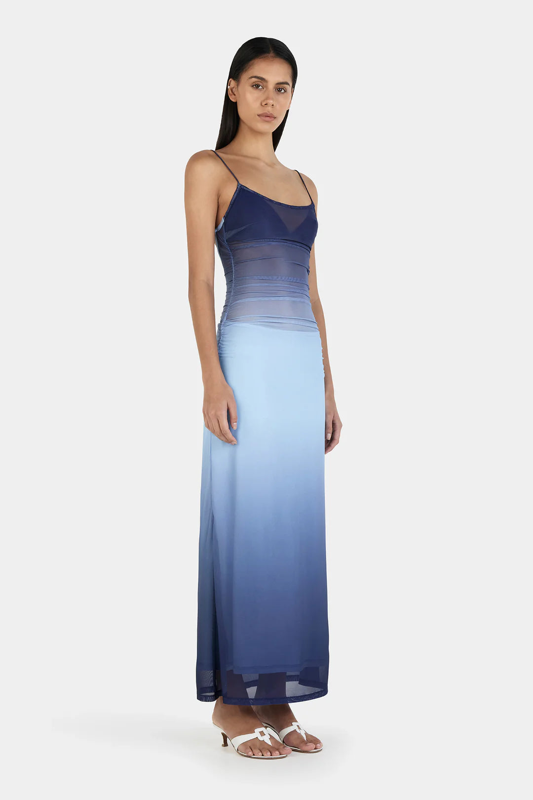 Arabella Midi Dress Ocean Gradient