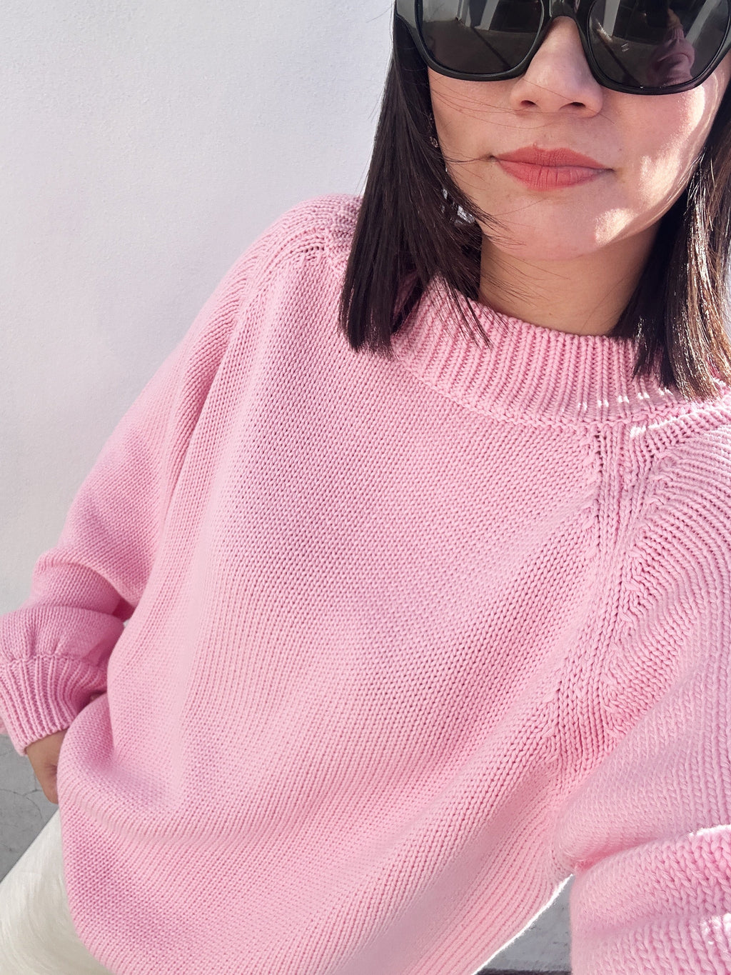 Adult Bea Cotton Knit Pink