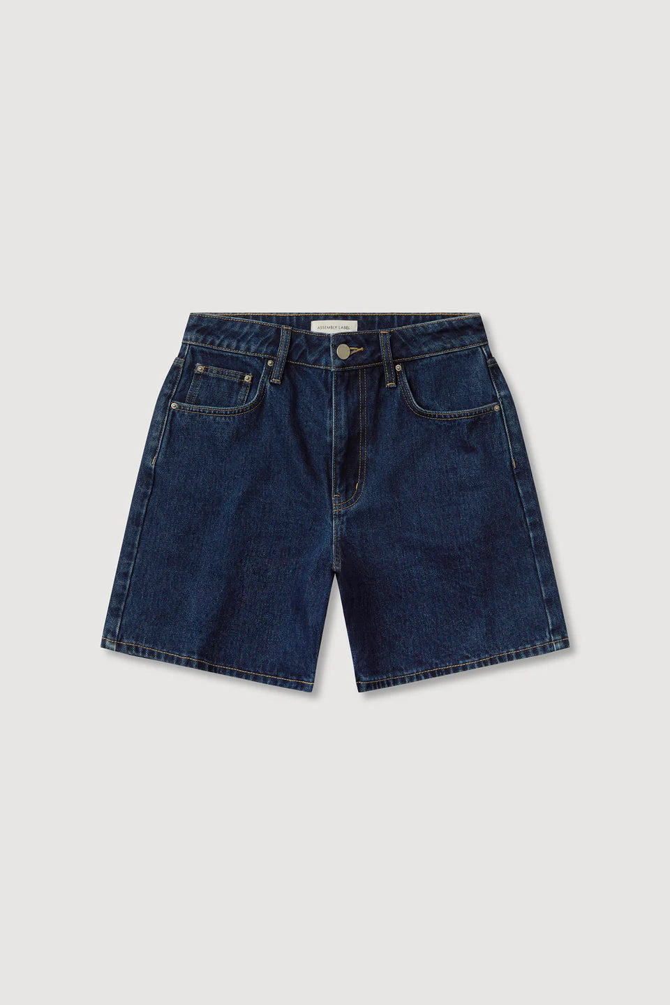 Mid Rise Vintage Denim Short Heritage Blue