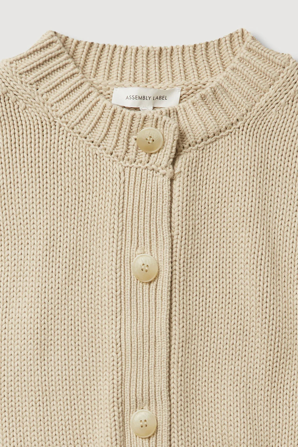 Ava Knit Cardigan Natural