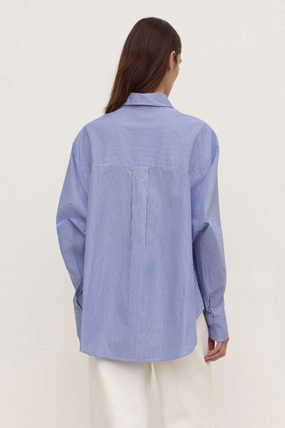 Ava Stripe Poplin Shirt