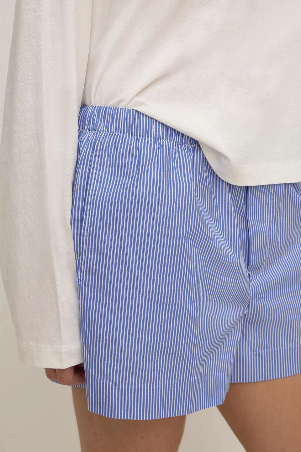 Ava Stripe Poplin Short