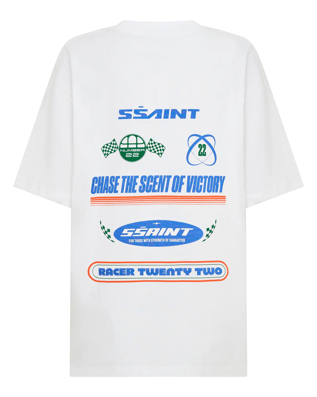 The Racer Tee White