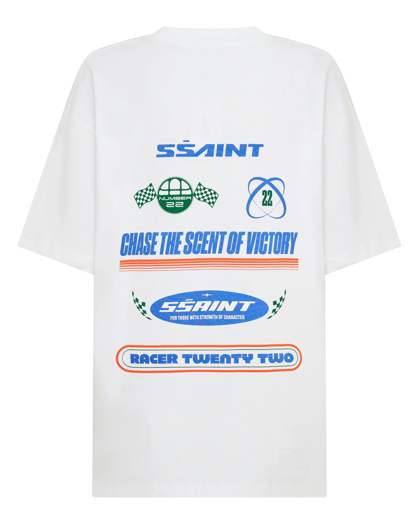 The Racer Tee White