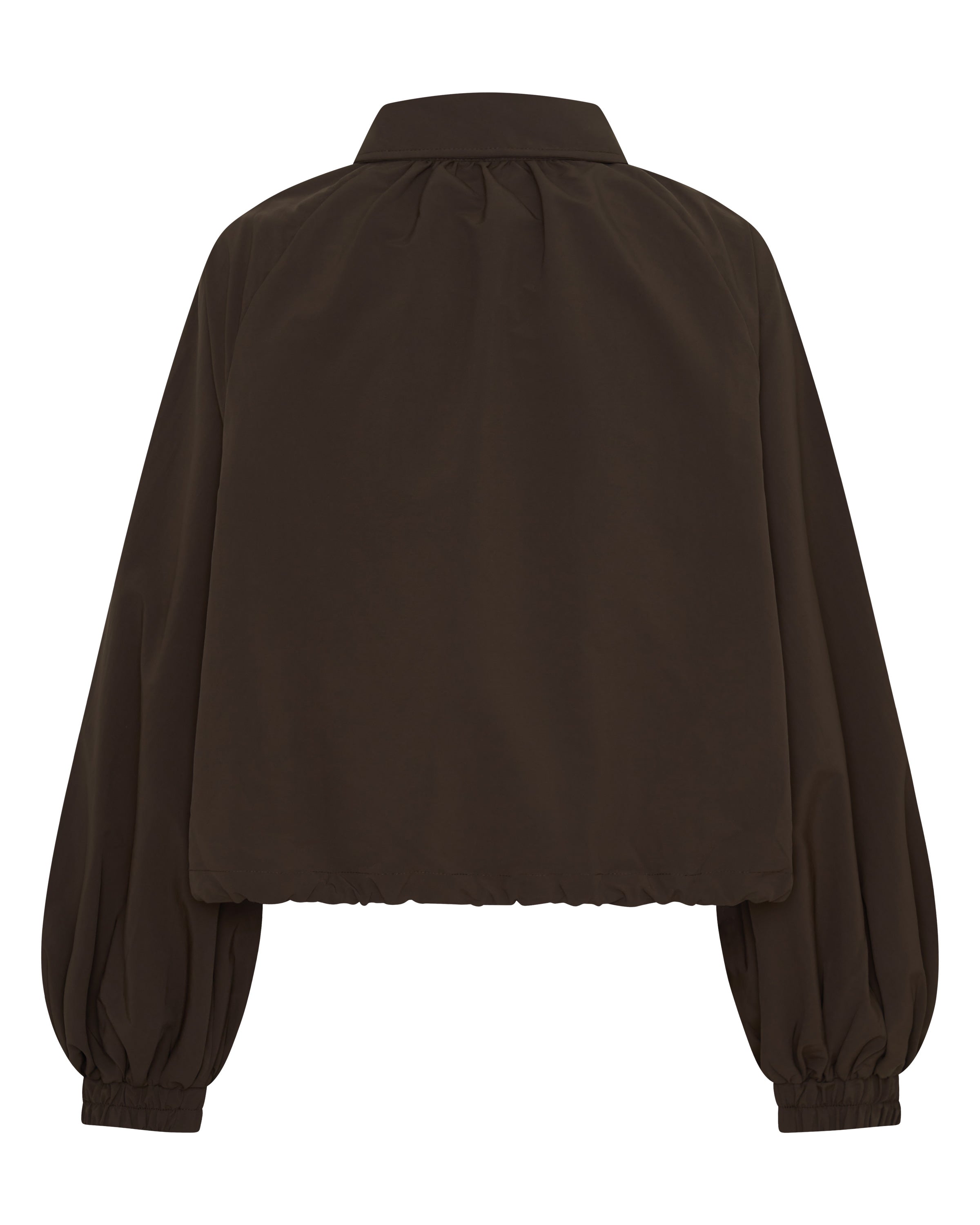 Fight Night Windbreaker Jacket Brown