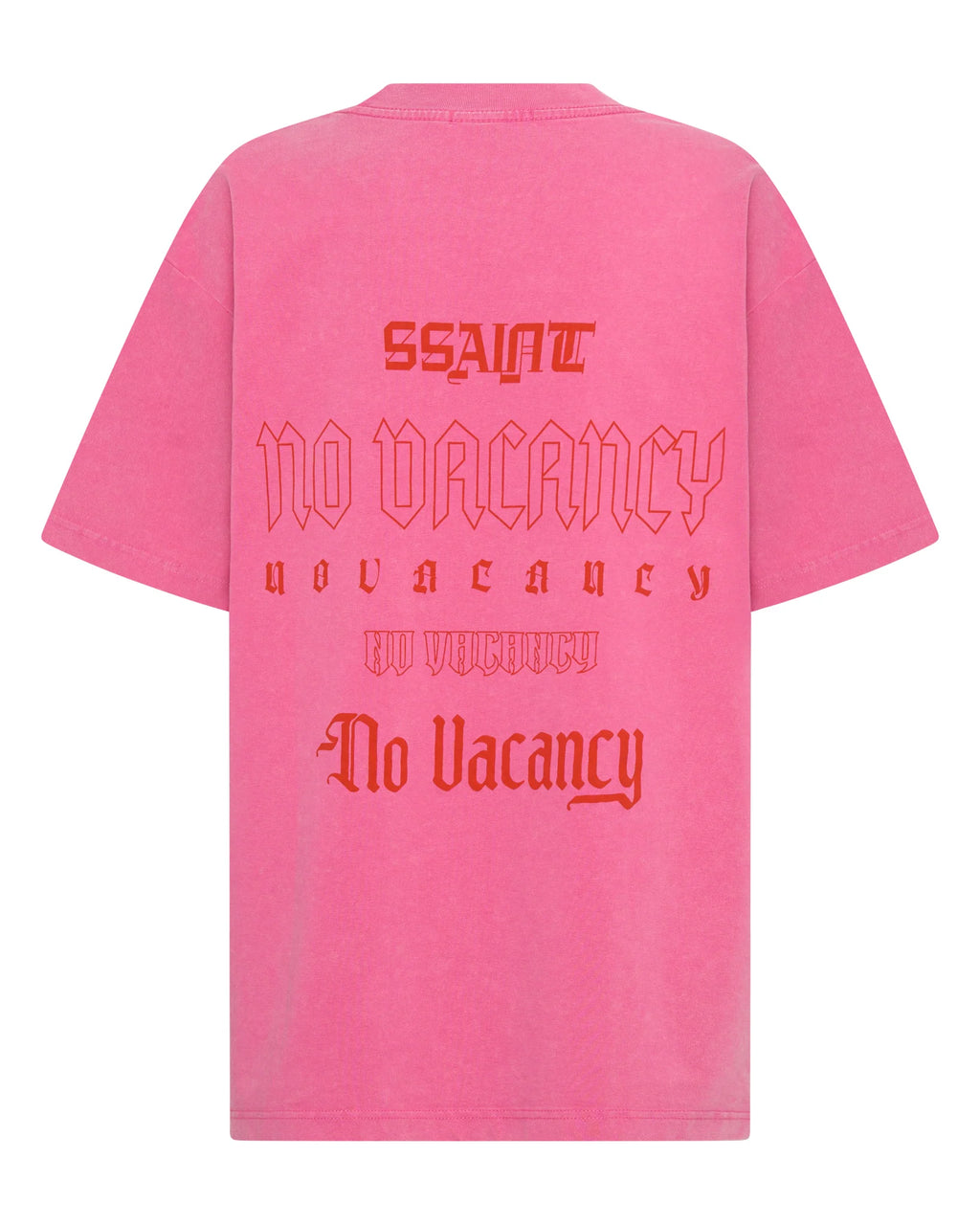 No Vacancy Tee Dark Pink