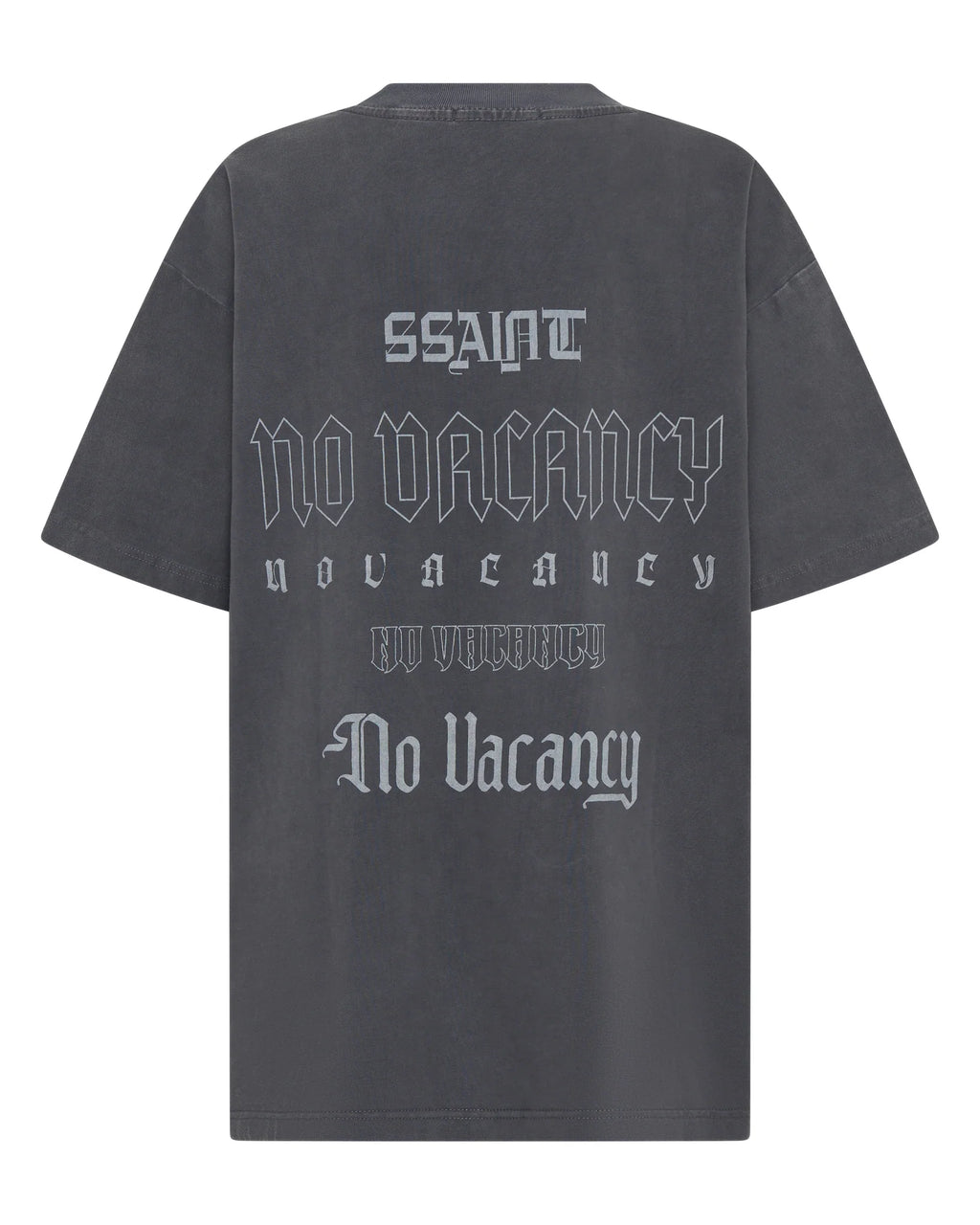 No Vacancy Tee Charcoal
