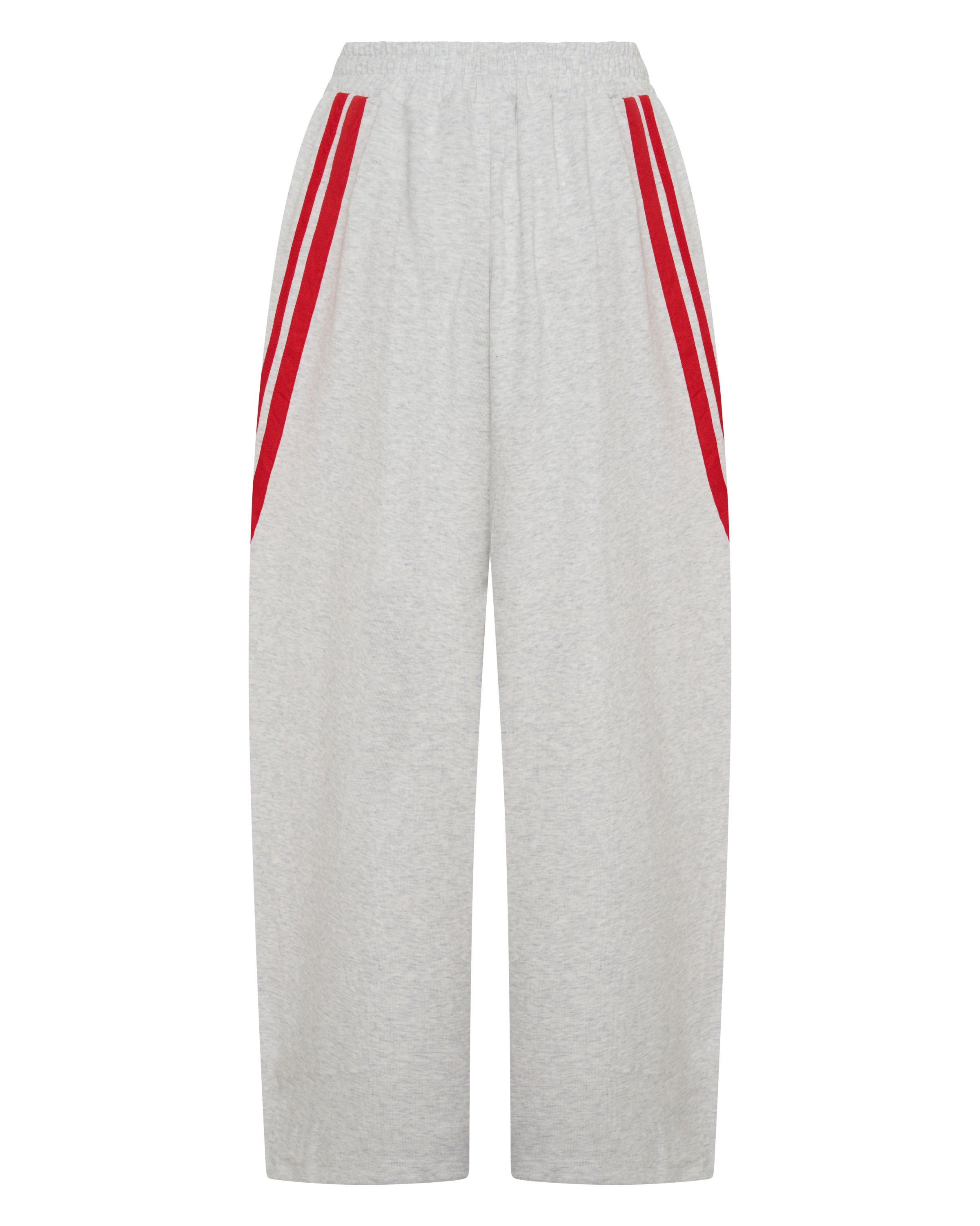 Barrel Pant Grey Red