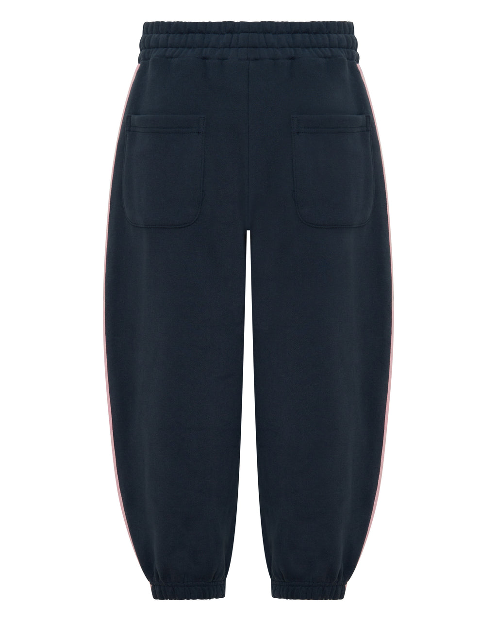 Kids Fleece Track Pant Navy Pink