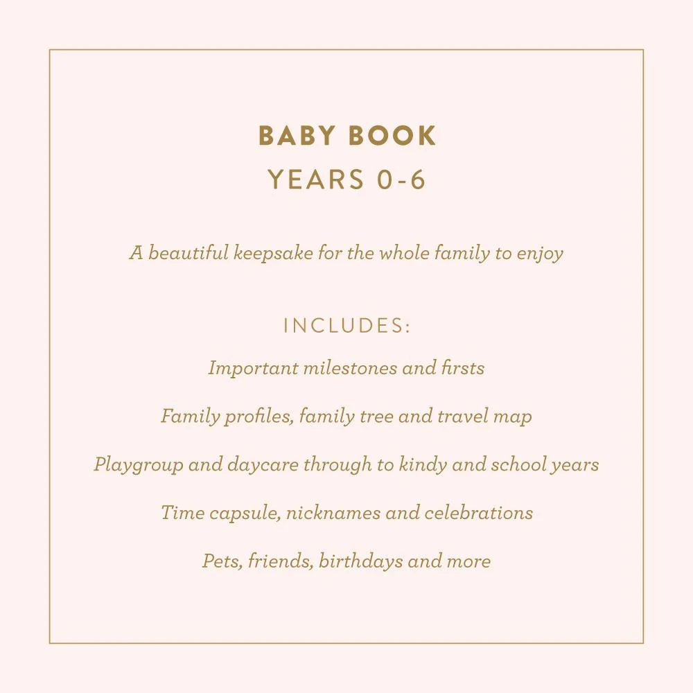 Baby Book Grey