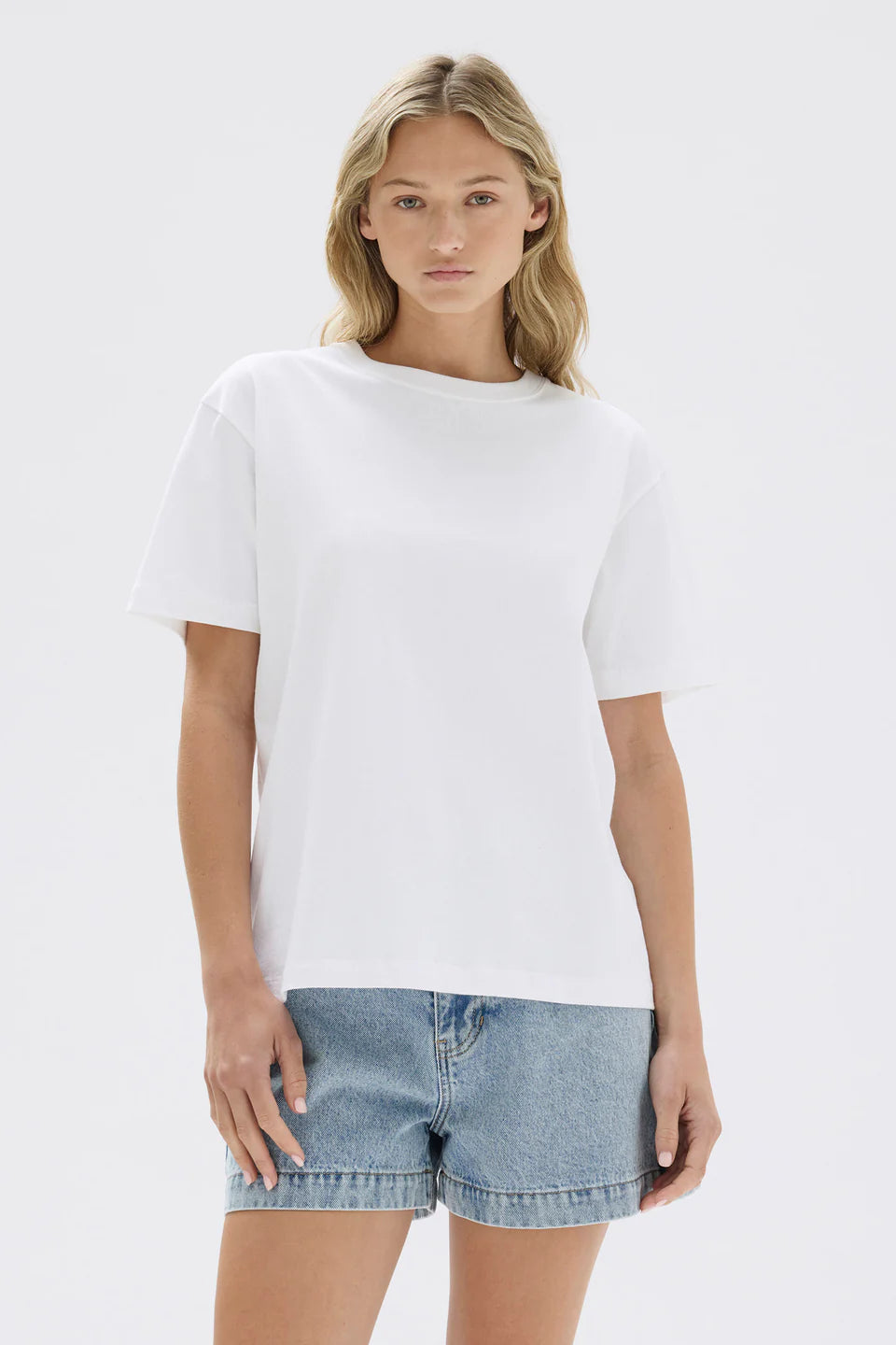 Organic Base Tee White