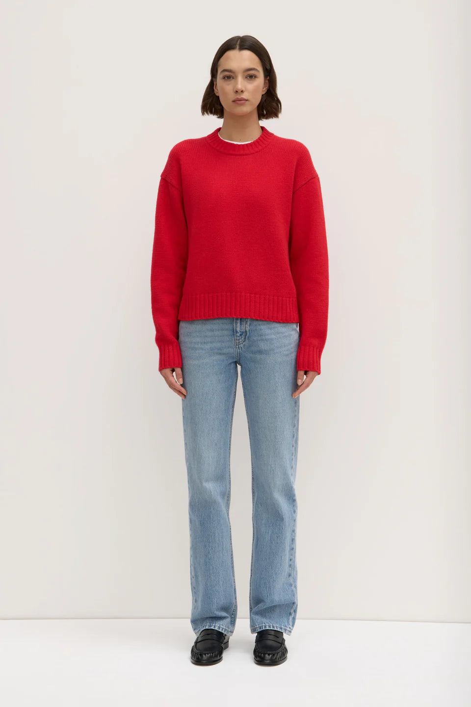 Beau Wool Merino Knit Goji