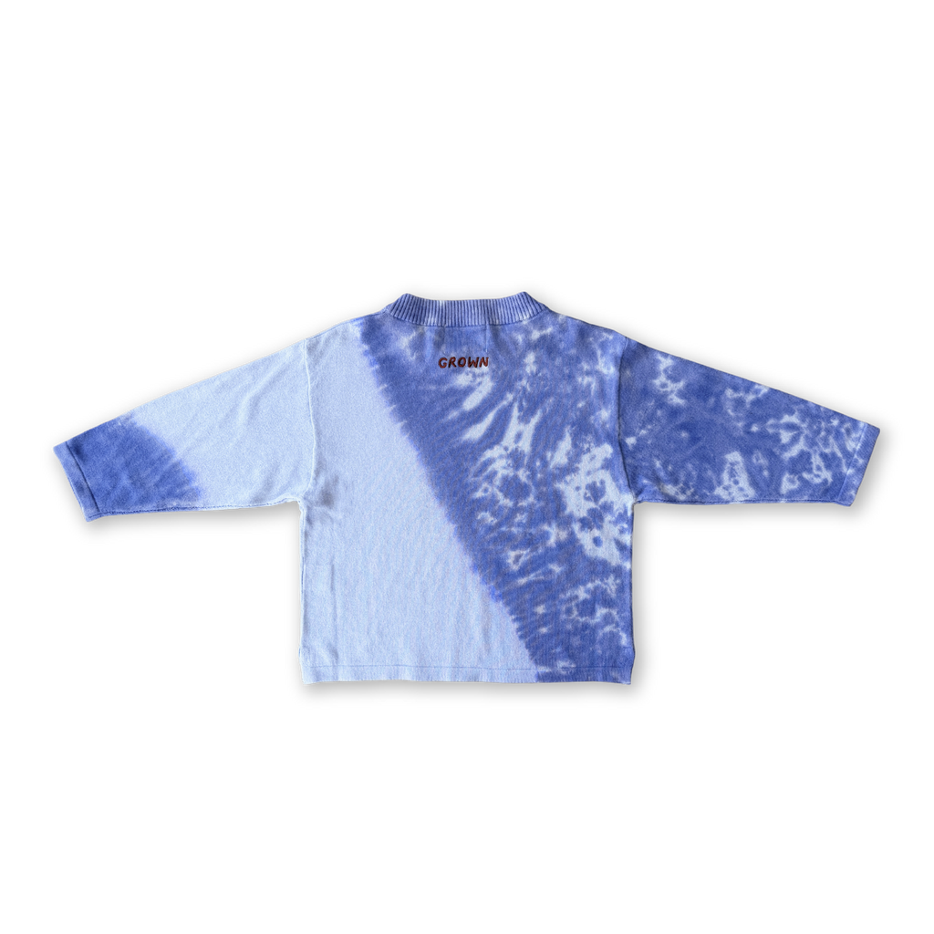 Organic Knitted Tie Dye LS Top